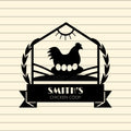 Personalized Metal Chicken Coop Sign