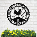 Personalized Metal Chicken Coop Sign - The Sanderz's Coop