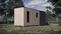Modern Tiny House with Small Deck Architectural Plans, Instant PDF Downloads
