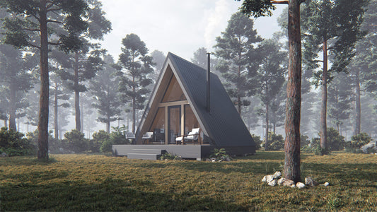Small A-Frame Cabin Plans and Blueprints, Instant PDF Downloads