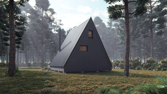 Small A-Frame Cabin Plans and Blueprints, Instant PDF Downloads