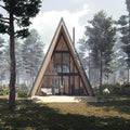 40x20' A Frame Cabin With Loft Architectural Plans, Instant PDF Downloads